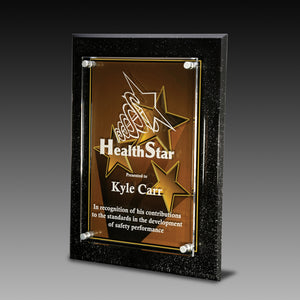 AcryliPrint® HD Star Excellence Plaque